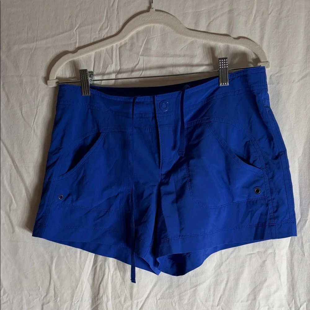 Athleta Women's Vibrant Blue Board Shorts - Picture 1 of 3
